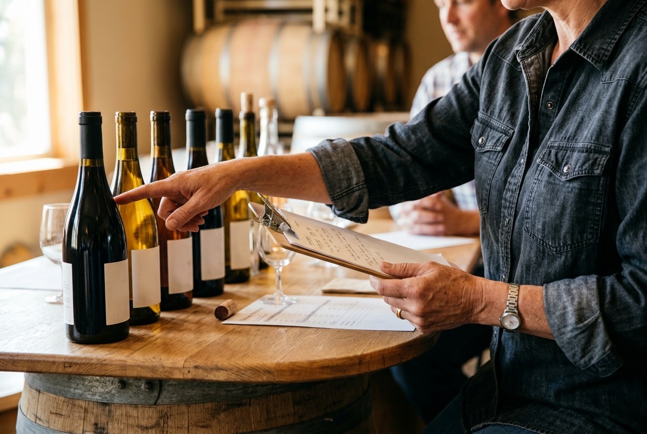 Consulenza sulla scelta del packaging in cantina